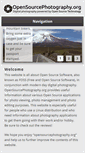 Mobile Screenshot of opensourcephotography.org